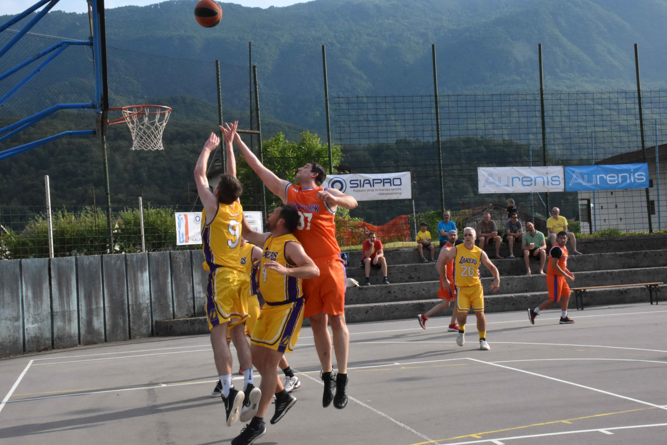 Koarka rekreativna liga NBA Tmin Kobarid in Tolmin